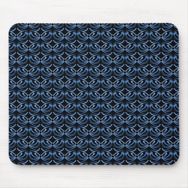 Royal Blue Radiant Elegance Mousepad Musmatta (Framsidan)