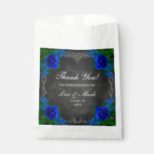 Royal Blue Ro Chalk Board Fall Wedding