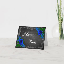 Royal Blue Ro Chalk Board Fall Wedding Tack Kort