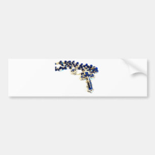 Royal Blue Rosary Bildekal