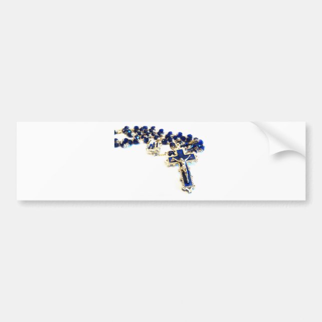 Royal Blue Rosary Bildekal (Framsidan)