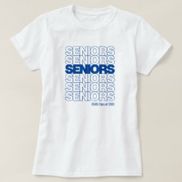 Royal Blue Seniors Seniors T Shirt