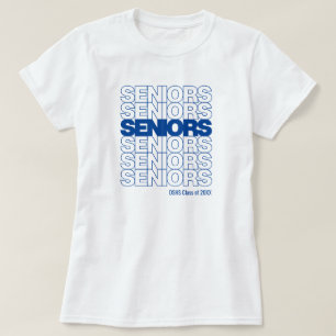 Royal Blue Seniors Seniors T Shirt