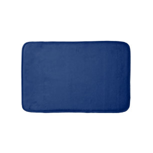 Royal Blue Solid Färg Badrumsmatta