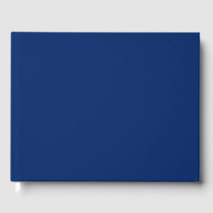 Royal Blue Solid Färg Gästböcker