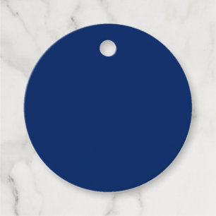 Royal Blue Solid Färg Gåvor Etiketter