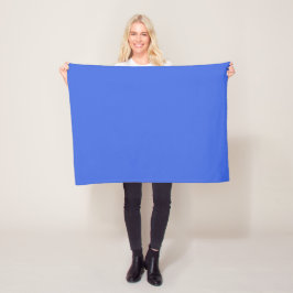 Royal Blue Solid Färg | Klassisk | ELEGANT Fleecefilt