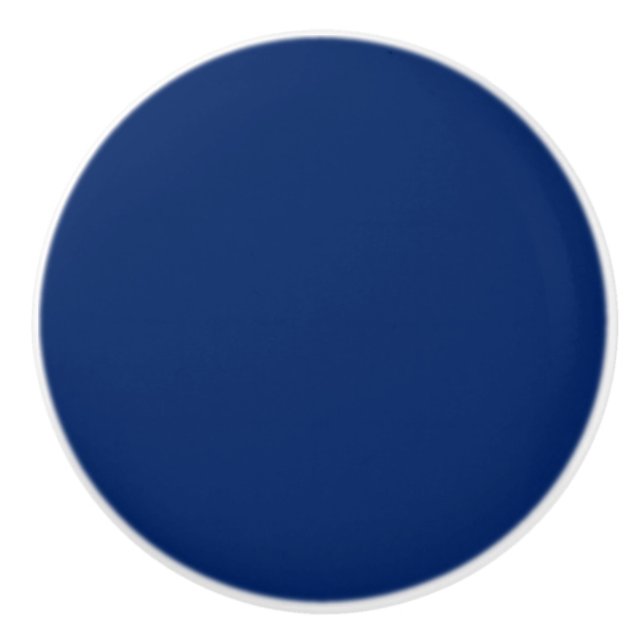 Royal Blue Solid Färg Knopp (Framsidan)