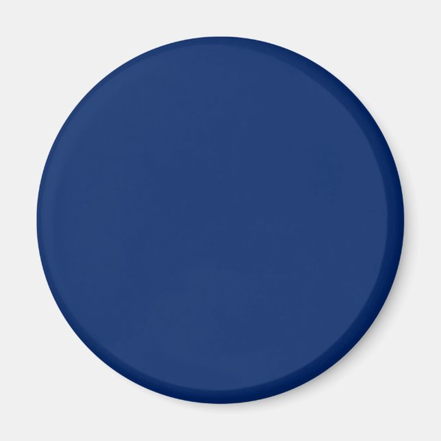 Royal Blue Solid Färg Magnet (Framsidan)