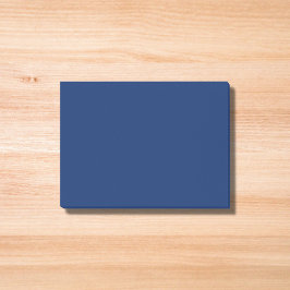 Royal Blue Solid Färg Post-it Block