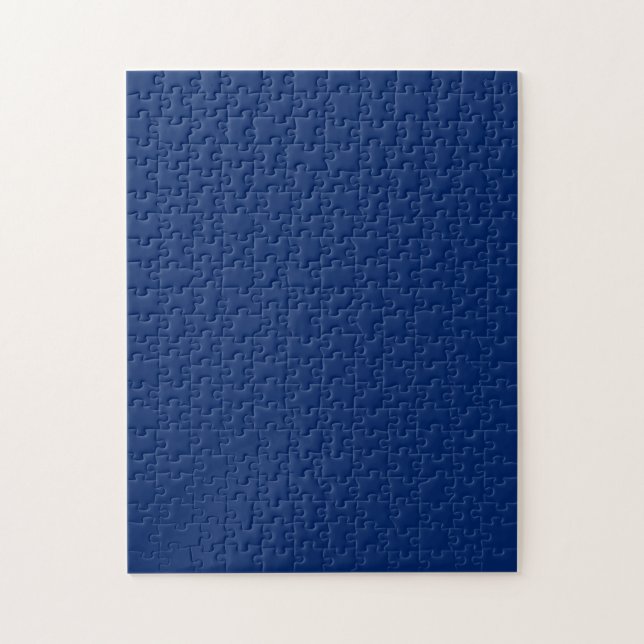 Royal Blue Solid Färg Pussel (Vertikal)