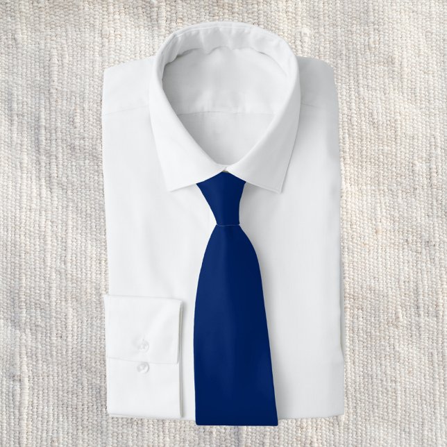Royal Blue Solid Färg Slips (Skapare uppladdad)