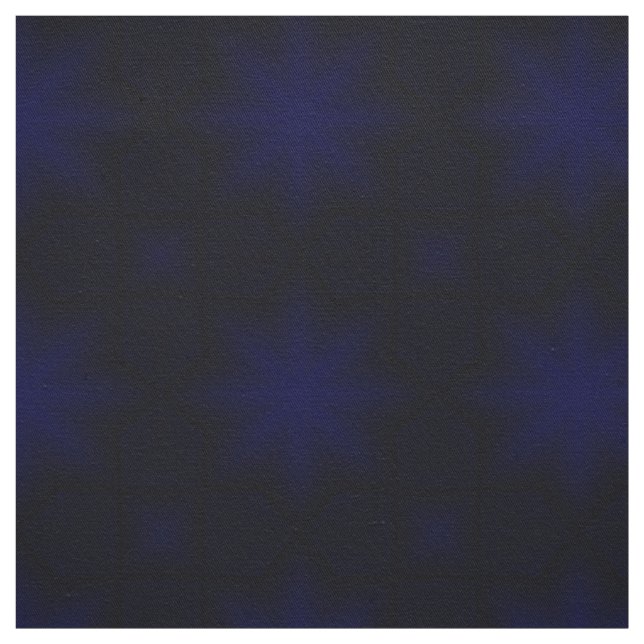 Royal Blue Starburst Abstrakt Mönster Tyg (Provkarta)