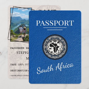 Royal Blue Sydafrika Pass Spara Datumet