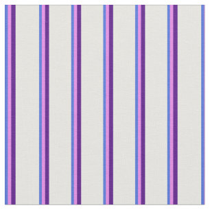 Royal Blue, Violet, Indigo & White Rand Tyg