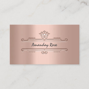 Royal Brand Ro Professionell Krona Ram Princess Visitkort