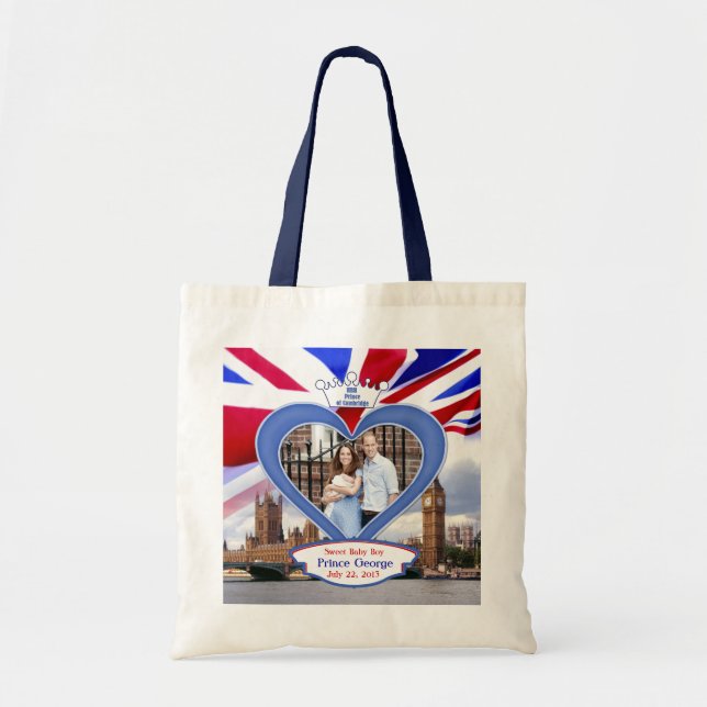 Royal British Baby Prince George Tygkasse (Framsidan)