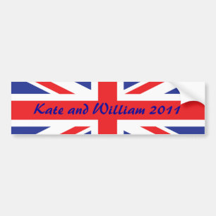 Royal Bröllop /Kate och William Bildekal
