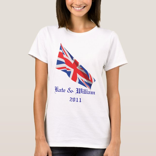 Royal Bröllop /Kate och William Tee (Framsida)