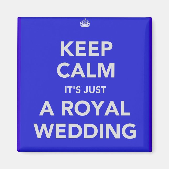 Royal bröllop - Kate & William - 29 april 2011 Magnet (Framsidan)