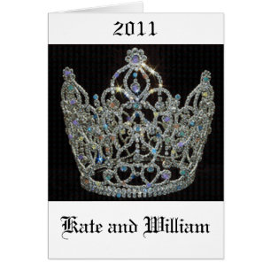 Royal Bröllop/Kate & William Hälsningskort