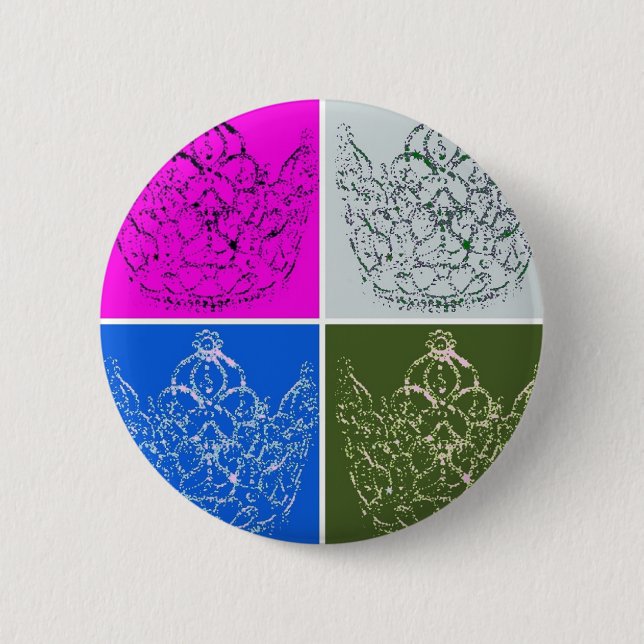 Royal Bröllop/Krona Knapp (Framsida)