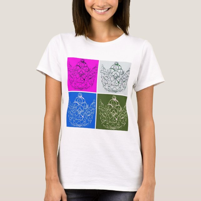Royal Bröllop/Krona T Shirt (Framsida)