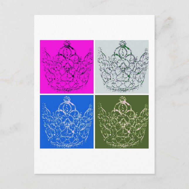 Royal Bröllop/Krona Vykort (Framsida)