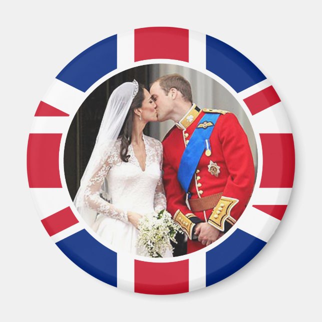 Royal Bröllop Magnet (Framsidan)