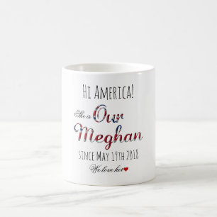 Royal Bröllop Meghan Markle Prince Harry Funny Kaffemugg