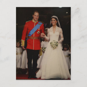 royal bröllop vykort