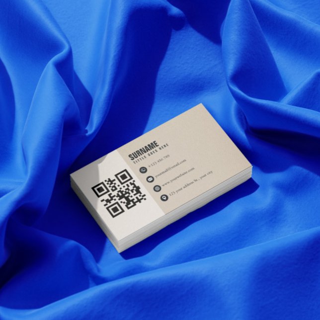 Royal Brown Simple Visitkort (Skapare uppladdad)