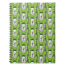 Royal Bull Terrier Anteckningsbok Med Spiral