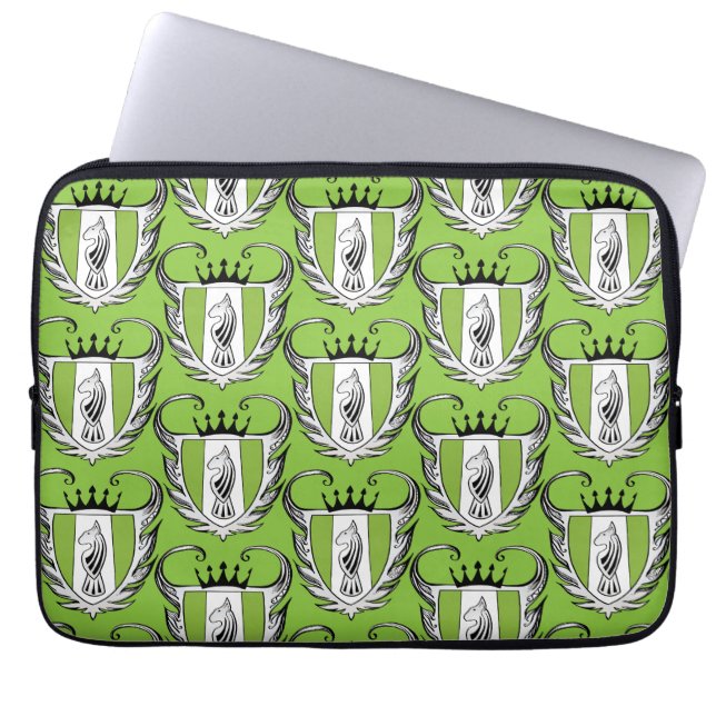 Royal Bull Terrier Laptop Sleeve (Framsidan)