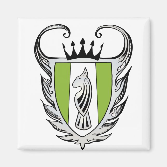 Royal Bull Terrier Magnet (Framsidan)