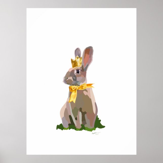 Royal Bunny  Poster (Framsidan)