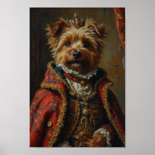 Royal Cairn Terrier Porträtt Poster