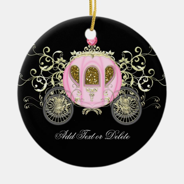Royal Carriage - SRF Julgransprydnad Keramik (Framsidan)