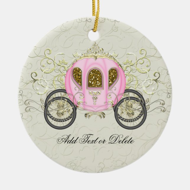 Royal Carriage - SRF Julgransprydnad Keramik (Framsidan)