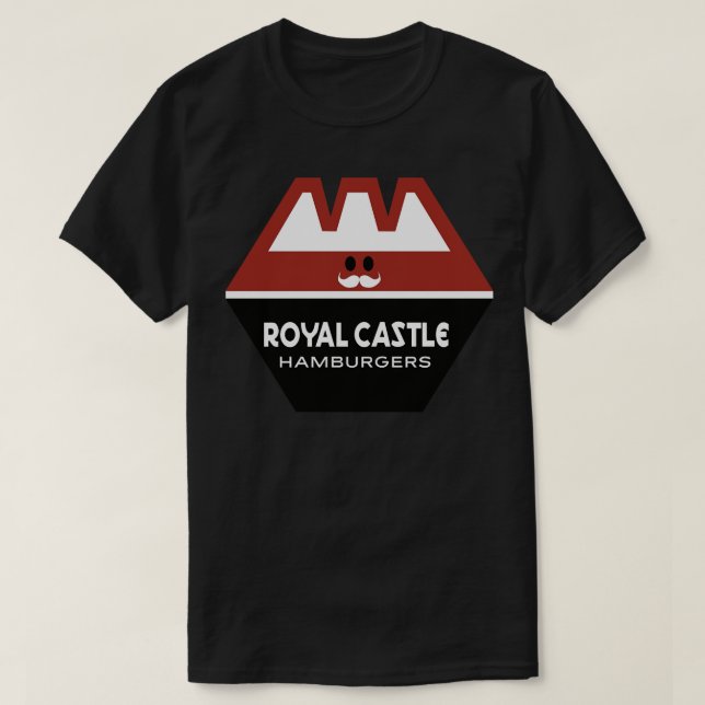 Royal Castle Hamburger Restaurant Retro 7 T Shirt (Design framsida)