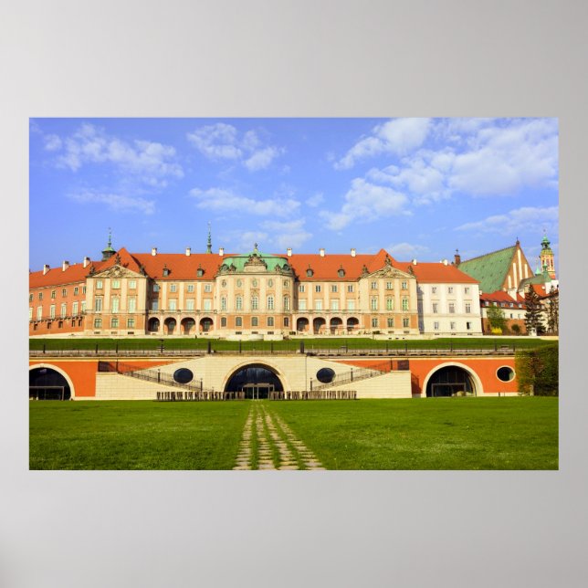 Royal Castle i Warszawa Poster (Framsidan)