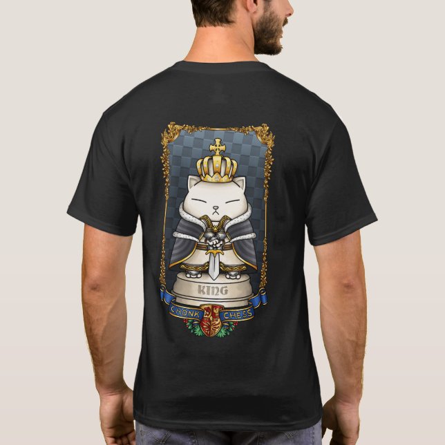 Royal Cat Chess Kung Biet T Shirt (Baksida)
