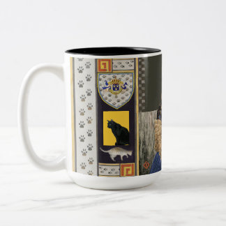 Royal Cat Princess Two-Tone Coffee Mugg