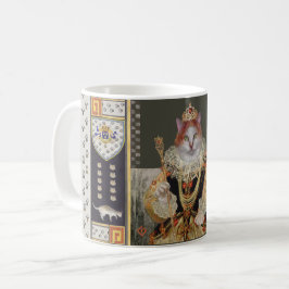 Royal Cat Regler Mugg White Inside - Queen