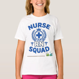 Royal CEA RN Sjuksköterska Squad Medicinsk Kors T- T Shirt