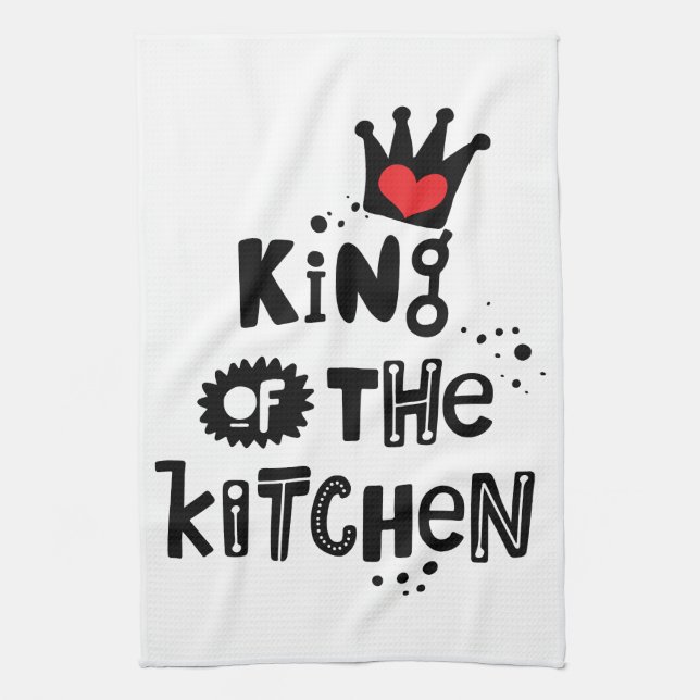 Royal Chef Apron: Kung i köket Kökshandduk (Vertikal)