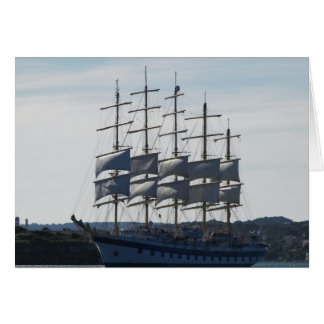 Royal Clipper Under Sail Hälsningskort