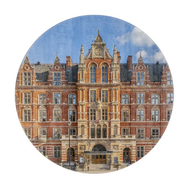 Royal College of Music: sunset. (Framsidan)