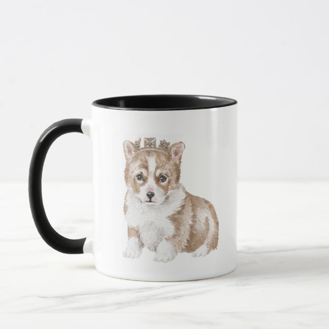 Royal Corgi Coffee Mugg (Vänster)