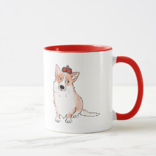 Royal corgi mugg